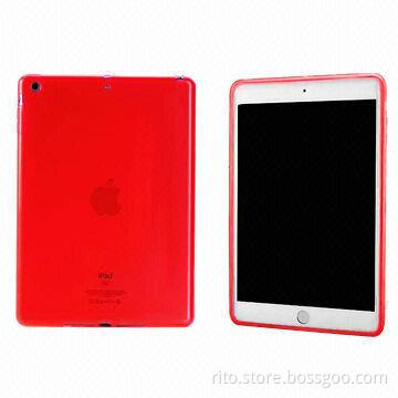 New Red Colored TPU Hard Cover for iPad Air